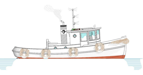 Amak 26 Tugboat Plans