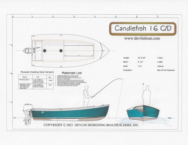 Candlefish 16 - Casting Deck