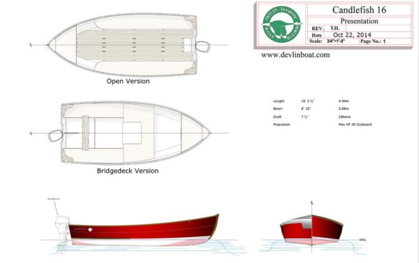 Candlefish 16 Plans - Image 6