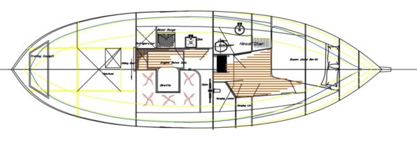 Devlin Kokanee 36 diy boat building plans