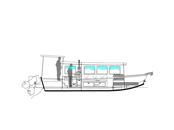 Lingcod 27 Houseboat Plans