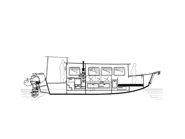 Lingcod 29 Houseboat Plans