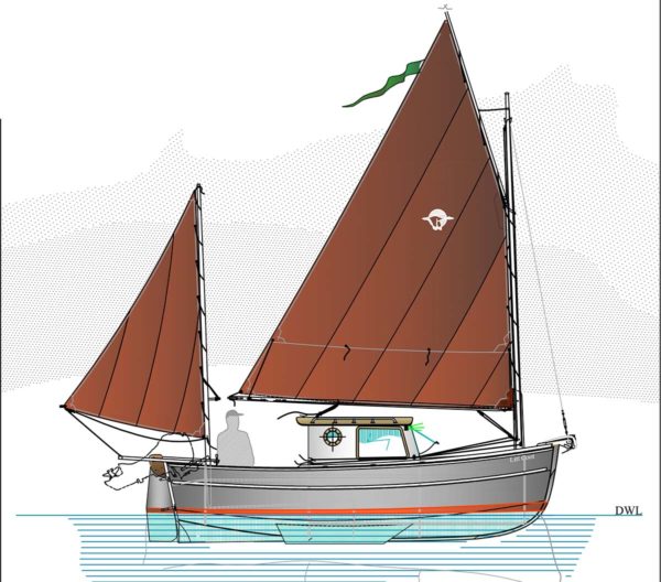 Lit'l Coot 18 Bilge Keel Plans