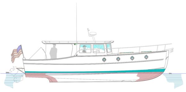 Devlin Topknot 10 Meter picnic cruiser diy stitch and glue boat plan
